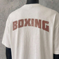 Boxing - Double Sided Print | White Tee