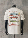 Porsche - Back Print | White Tee