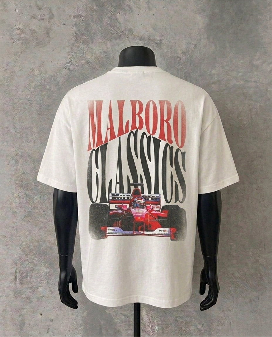 Marlboro Classics - Back Print | White Tee