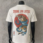 Tribe Jiu Jitsu (Back Print) | White Tee