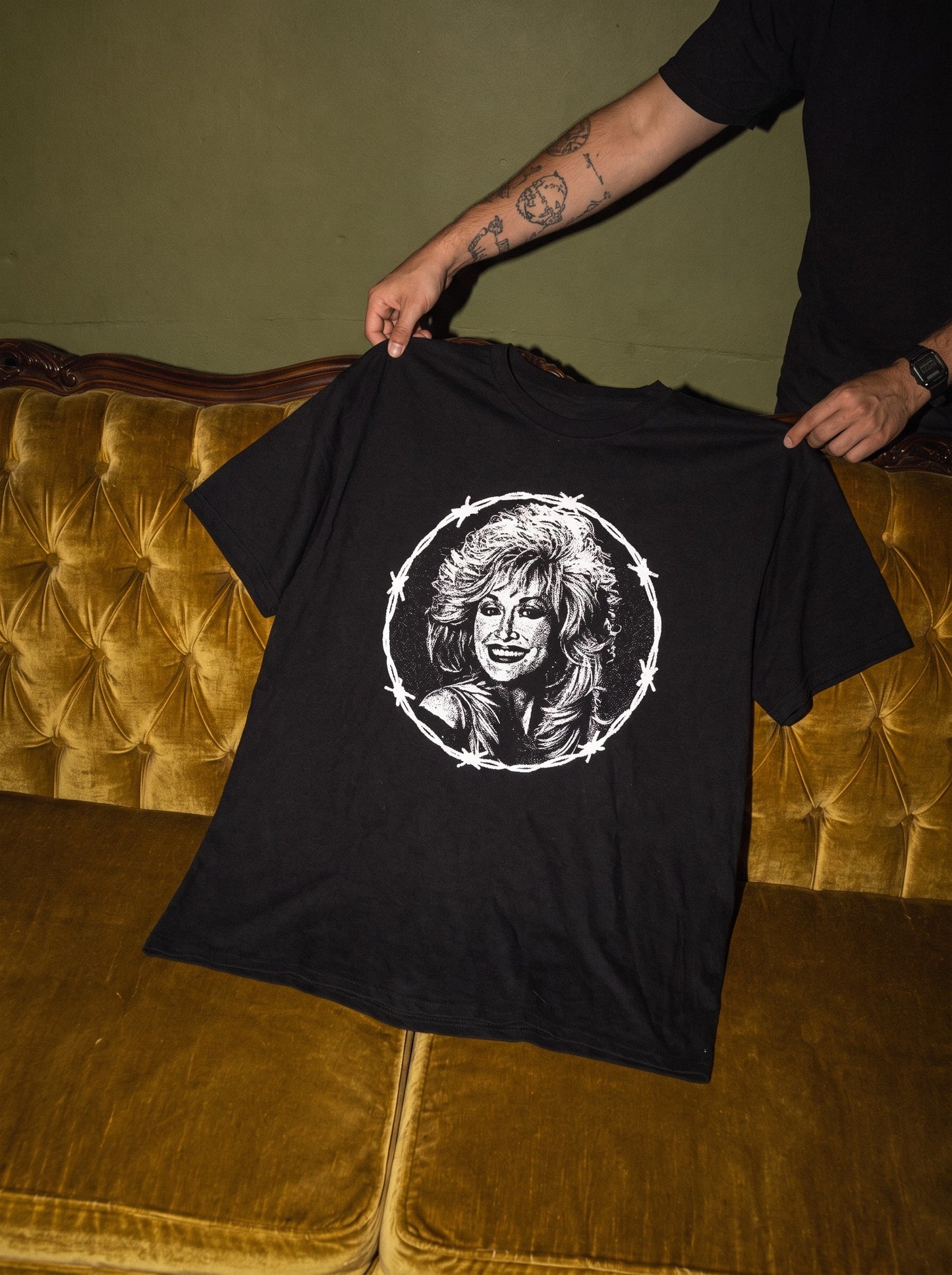 Dolly Parton Hxc Black T-Shirt