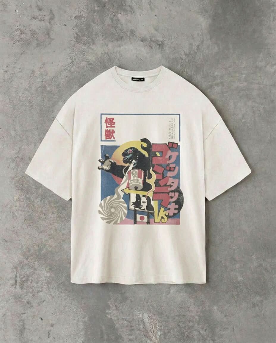 Godzilla Vol 1. White Tee