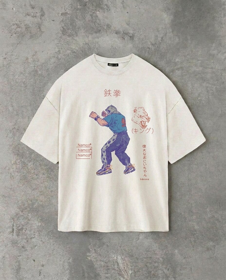 King Vol 1. White Tee