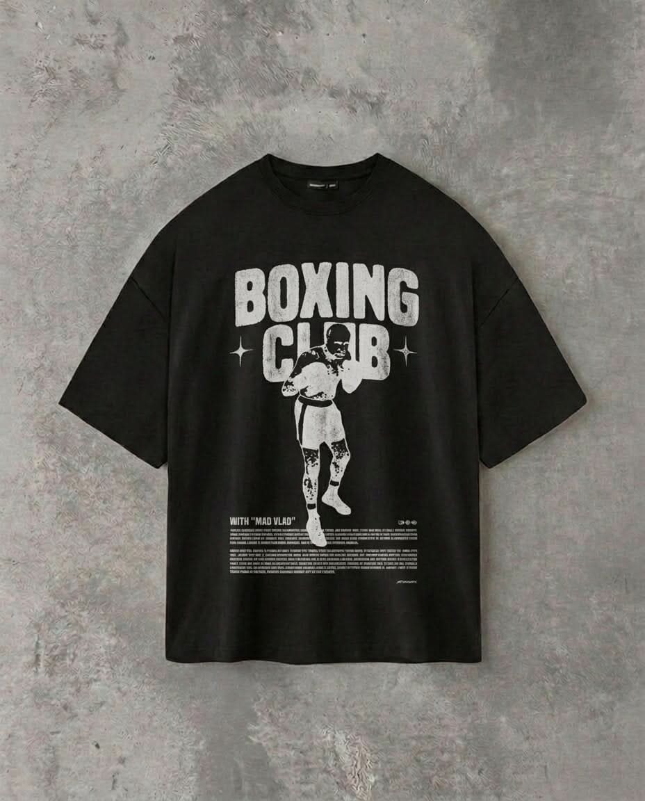 Mad Vlad Boxing Club | Black Tee