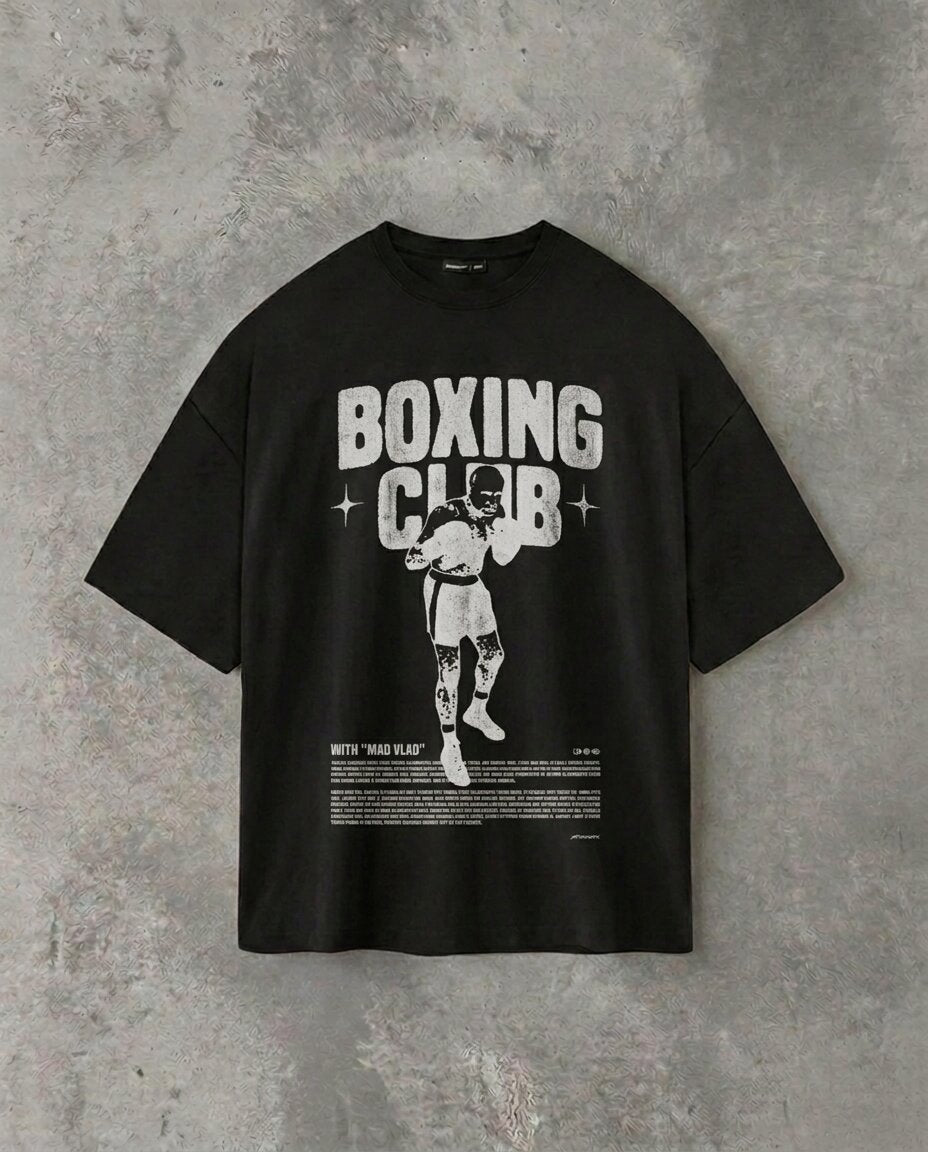 Mad Vlad Boxing Club | Black Tee
