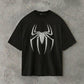 Spider-Man Monogram | Black Tee