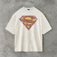Superman Monogram | White Tee