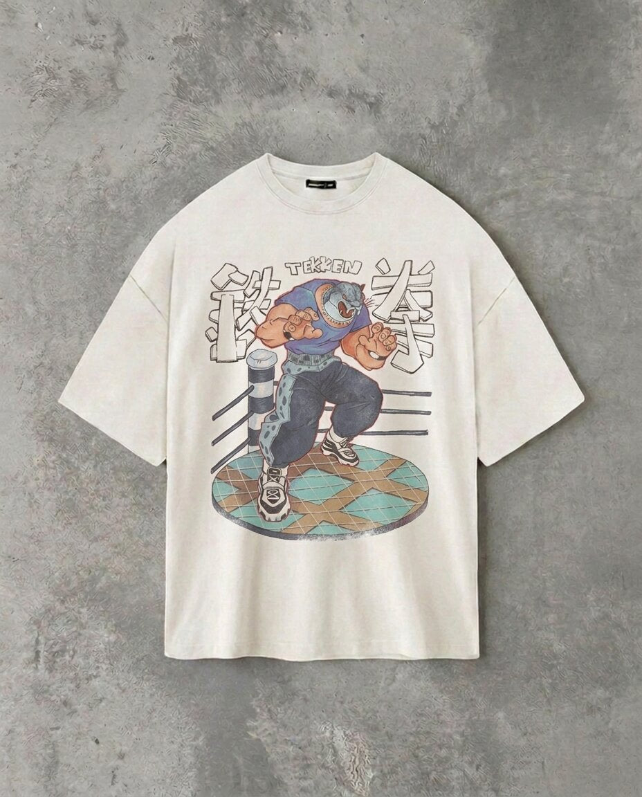 Tekken Arcade Fighter | White T-Shirt