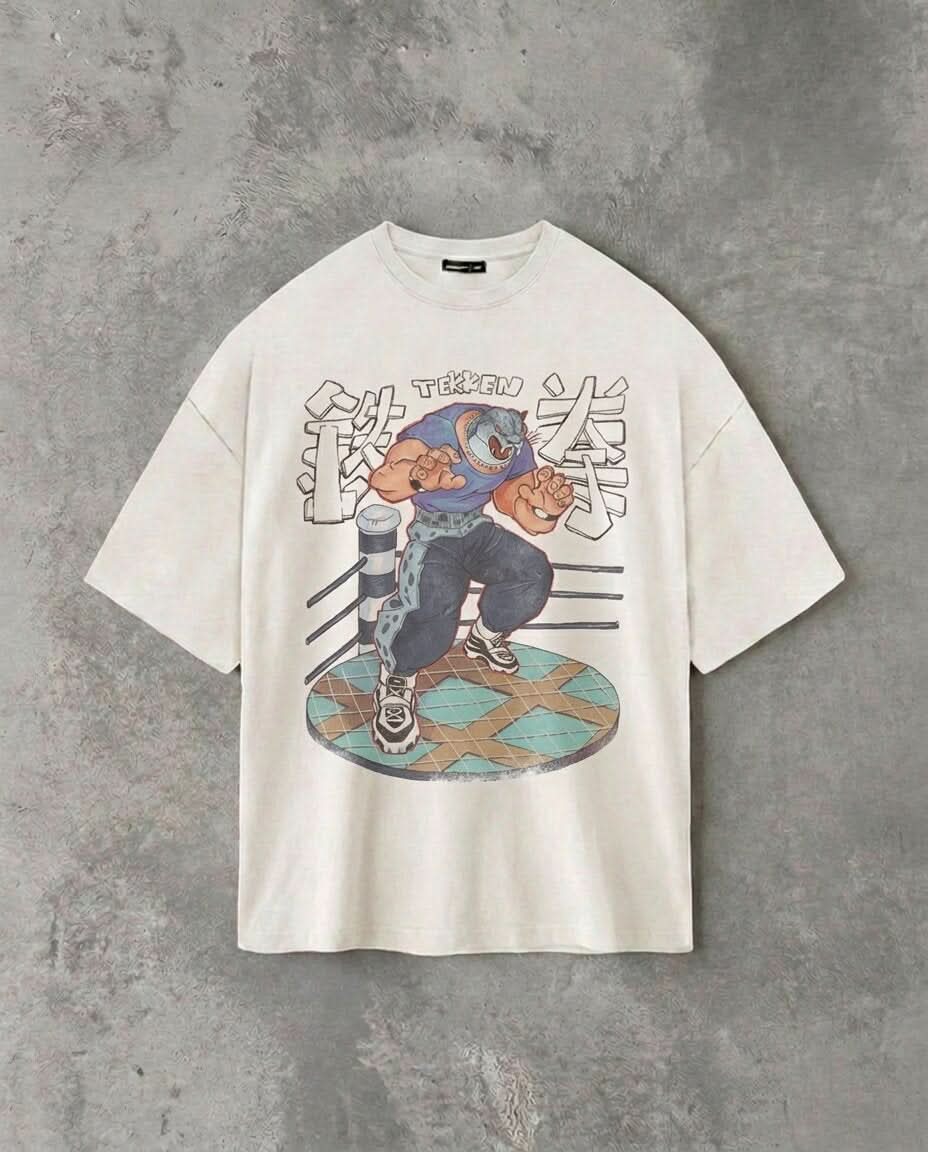 Tekken Arcade Fighter | White T-Shirt