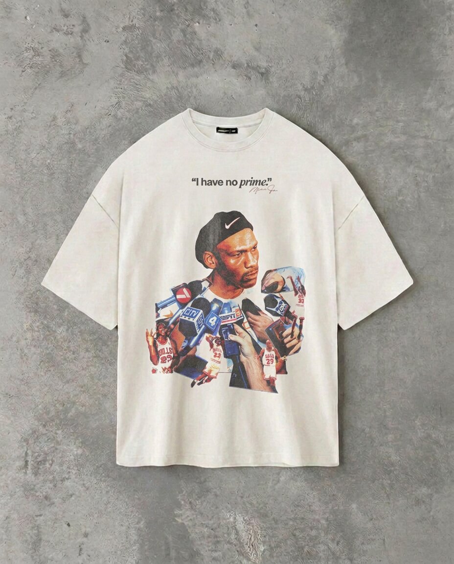 "I Had No Prime" | White Tee