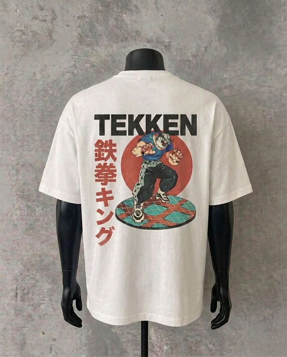 Tekken King Vol 1. White Tee