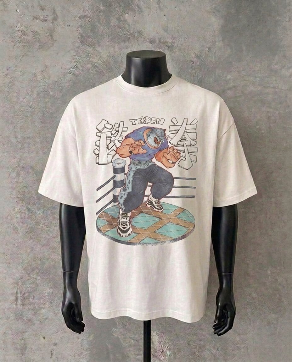 Tekken Arcade Fighter | White T-Shirt