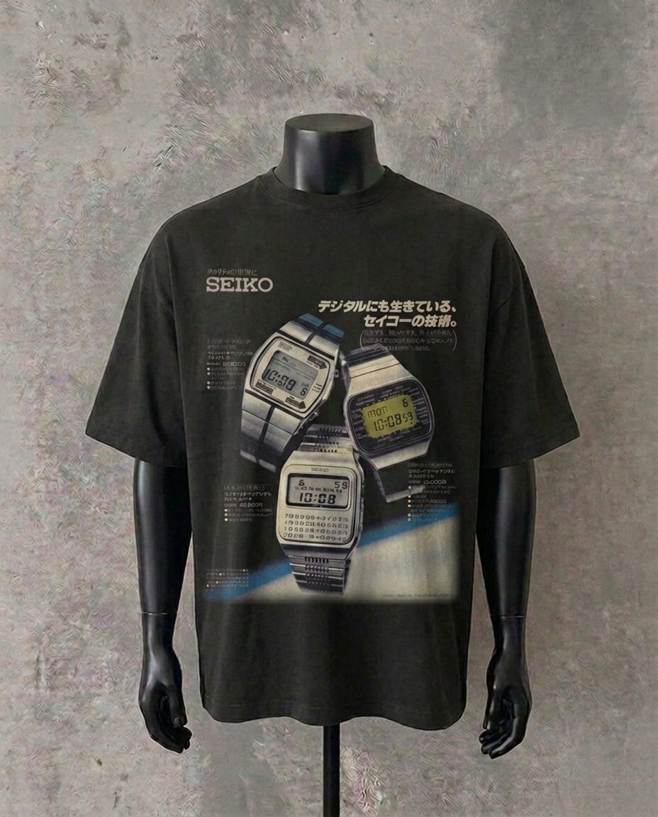 Seiko Classic - Black Tee