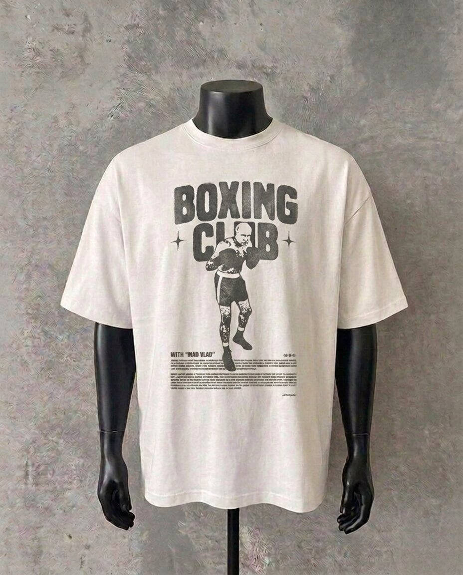 Mad Vlad Boxing Club | White T-Shirt