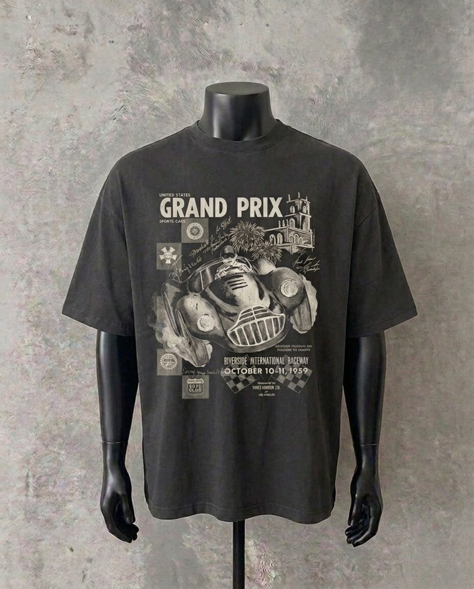 Grand Prix White Tee