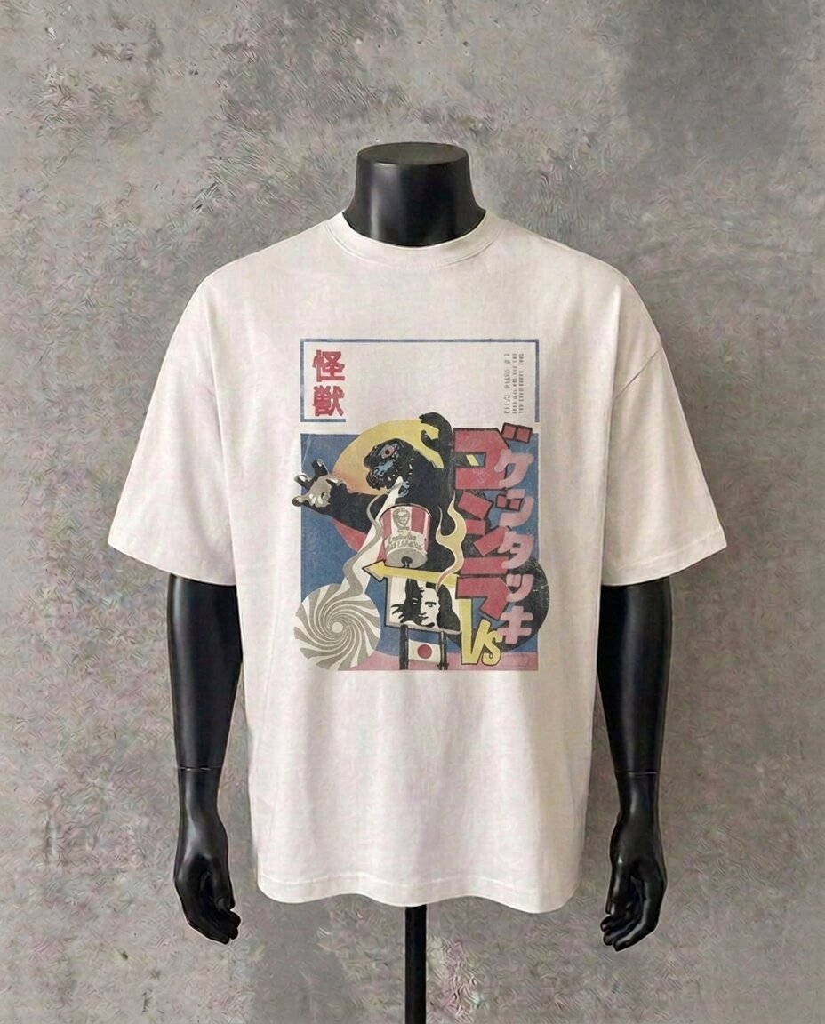 Godzilla Vol 1. White Tee