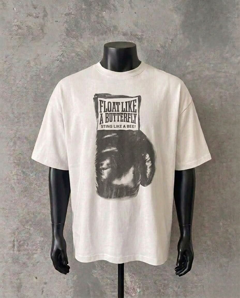 "Like A Butterfly" | White Tee