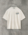 Racecars | White Tee (Front logo - Small)