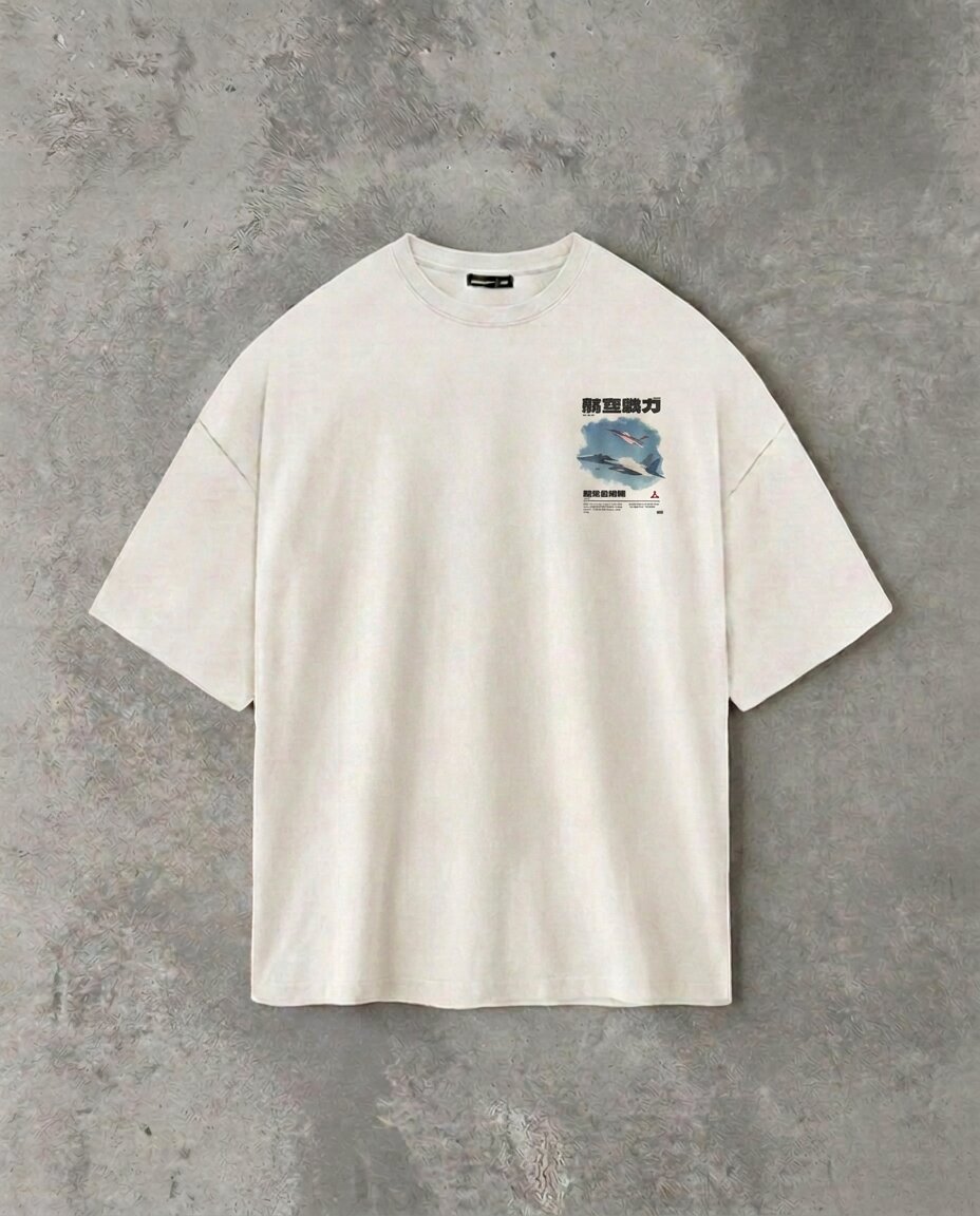 Planes (Back Print) | White Tee
