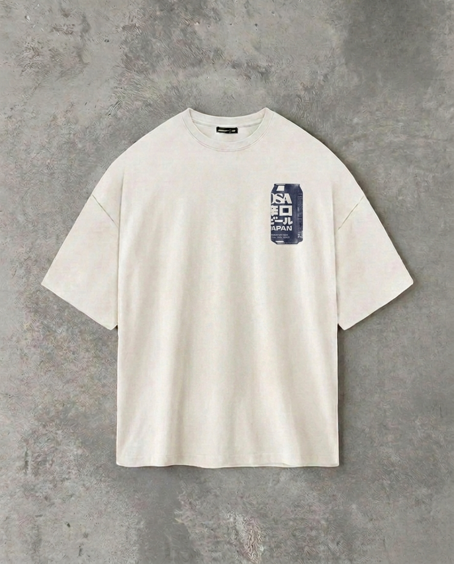 Soda Can | White Tee