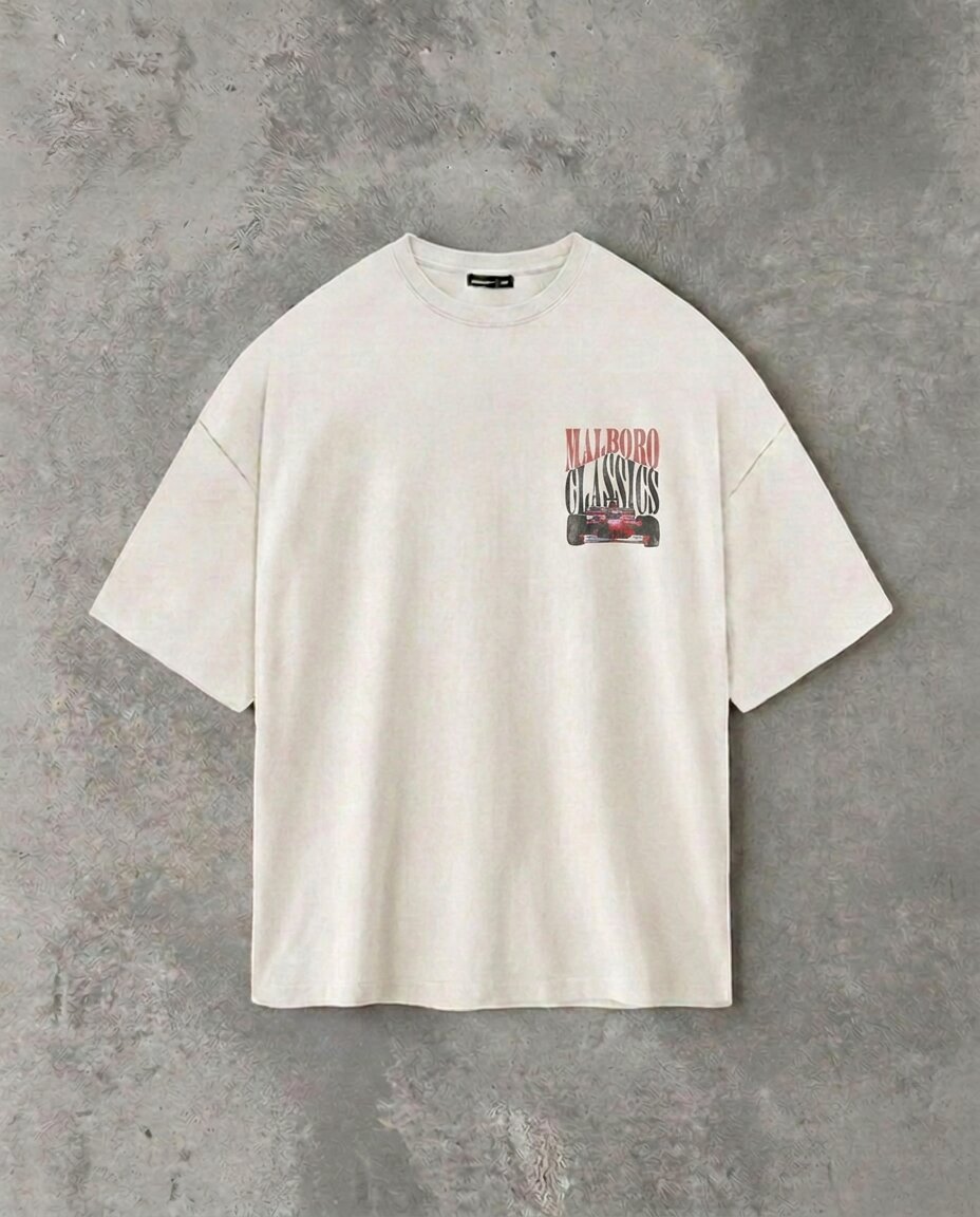 Marlboro Classics - Back Print | White Tee