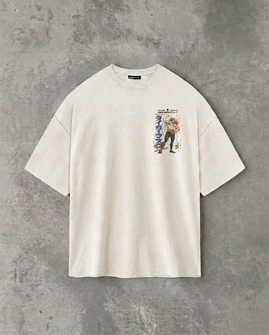 Tekken Fighter (Back Print) | White Tee