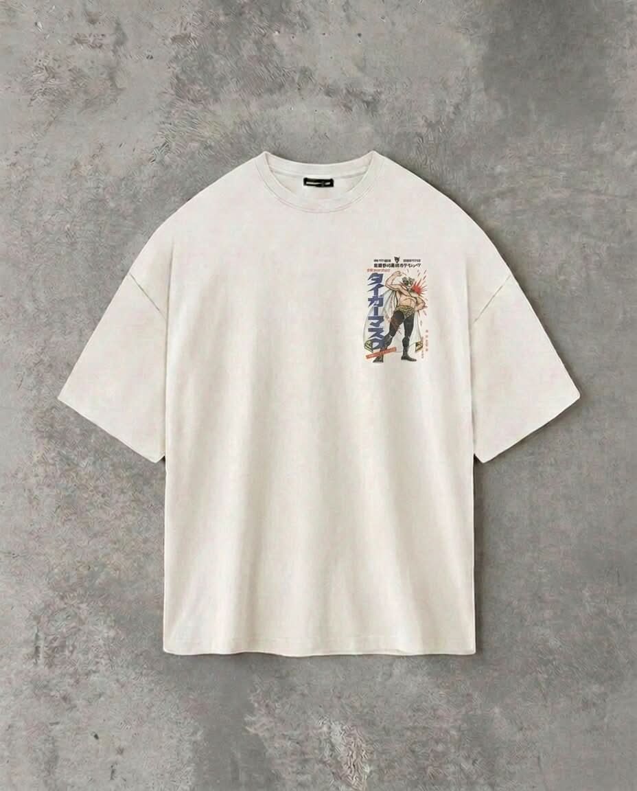 Tekken Fighter (Back Print) | White Tee