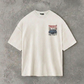 Blue Racecar Graphic Tee | White Tee