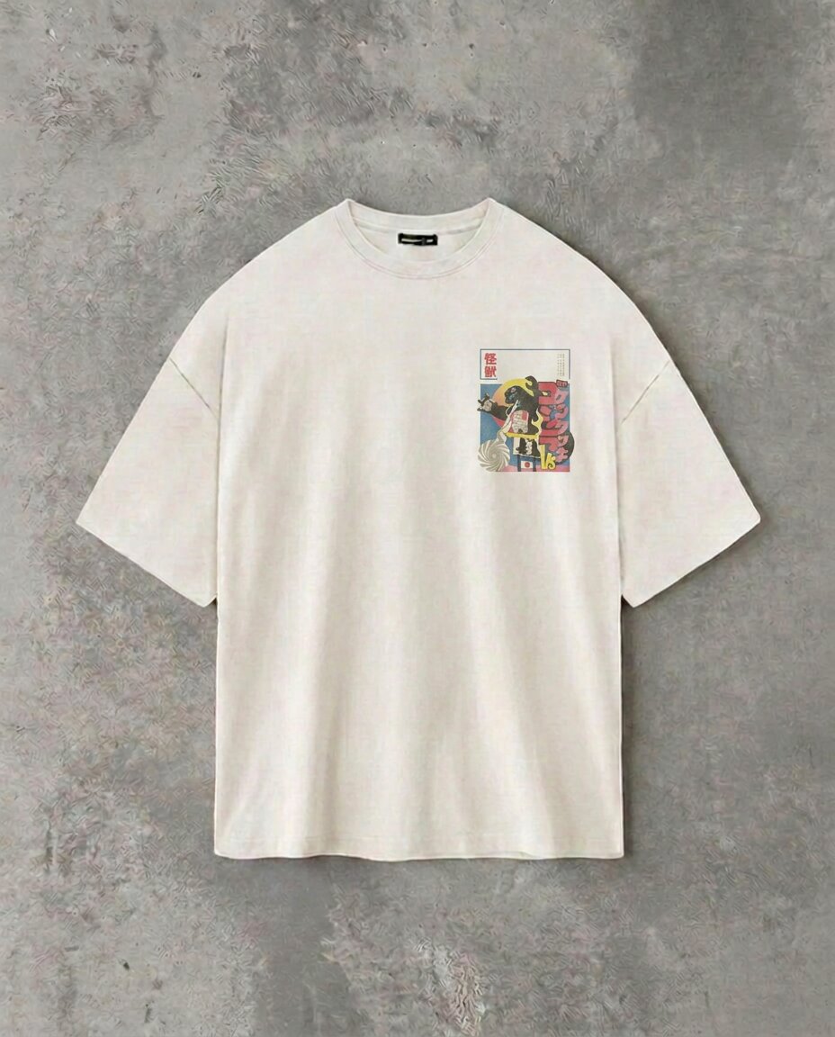 Godzilla Vol 3. Classic Double Sided | White Tee