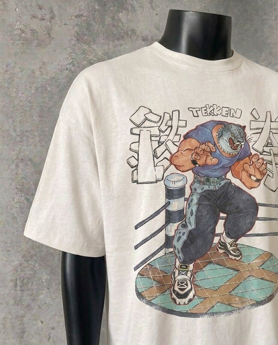 Tekken Arcade Fighter | White T-Shirt