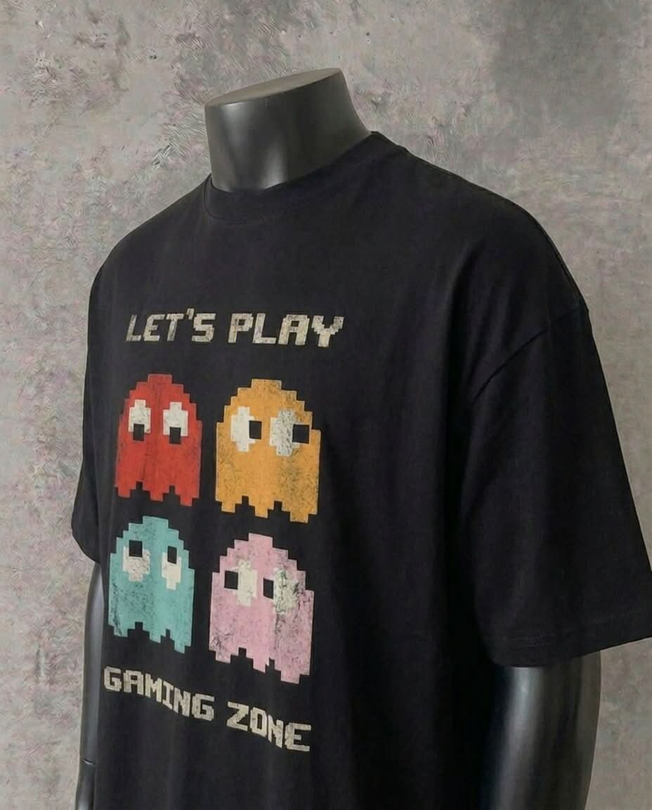 Pacman | Black T-Shirt