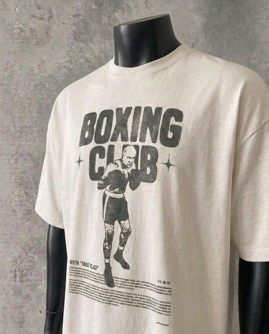 Mad Vlad Boxing Club | White T-Shirt