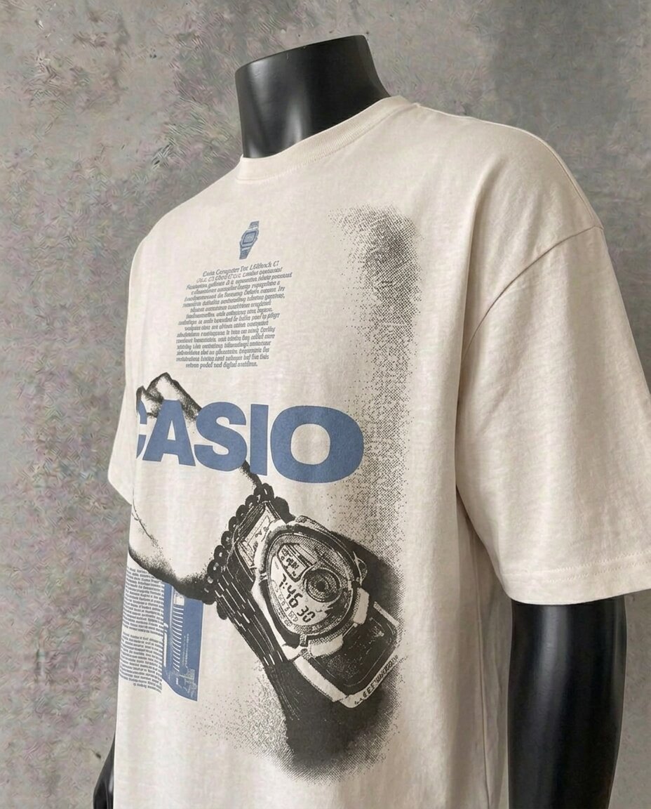 Casio | White T-Shirt