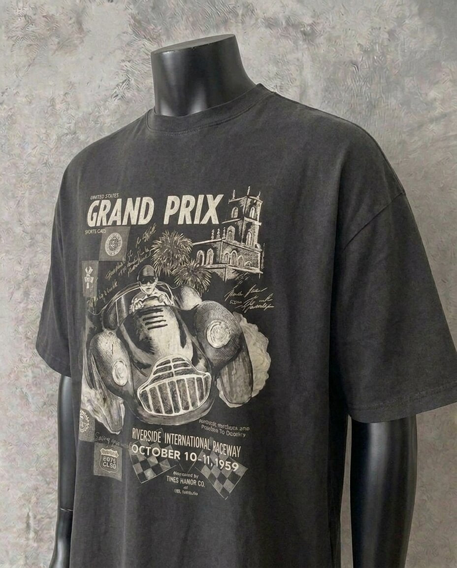 Grand Prix White Tee