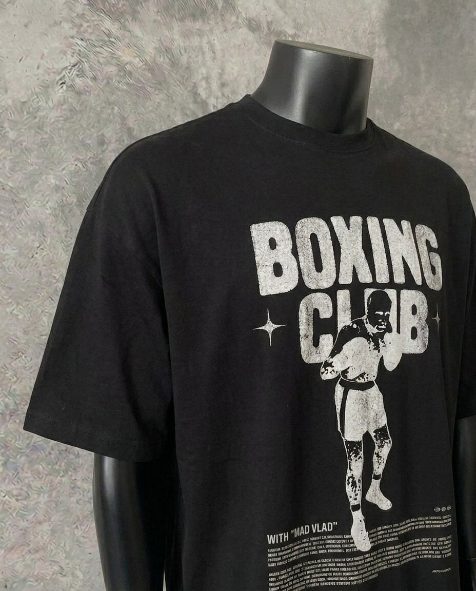 Mad Vlad Boxing Club | Black Tee