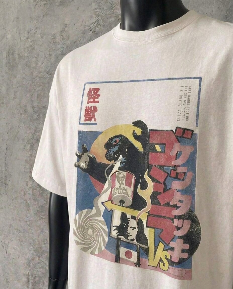 Godzilla Vol 1. White Tee