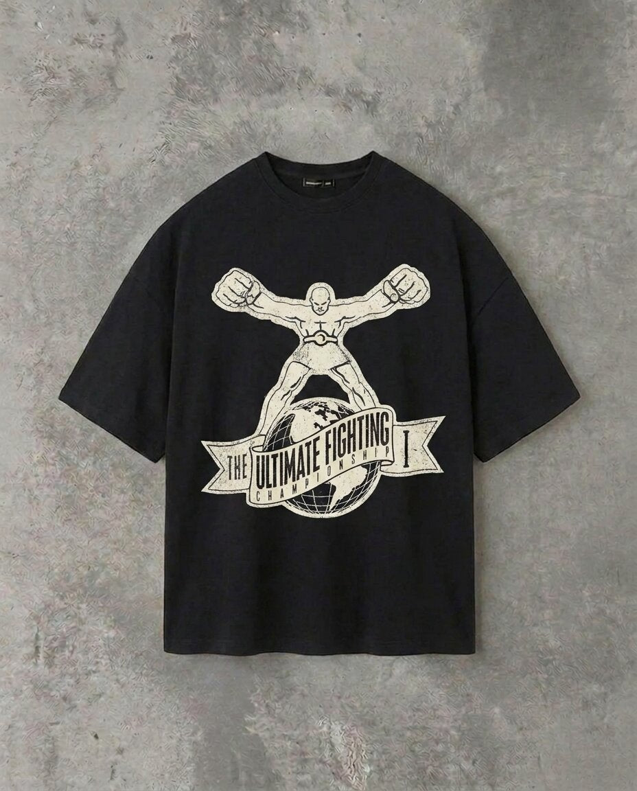 Ultimate Fighter Retro | Black Tee