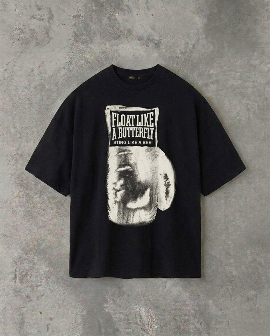 “Float Like a Butterfly” | Black Tee
