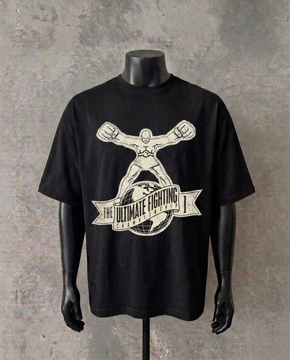 Ultimate Fighter Retro | Black Tee