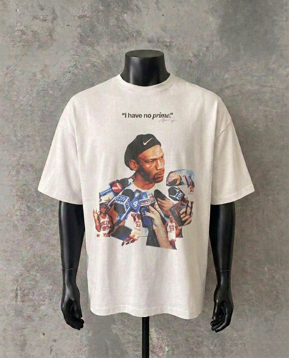 "I Had No Prime" | White Tee