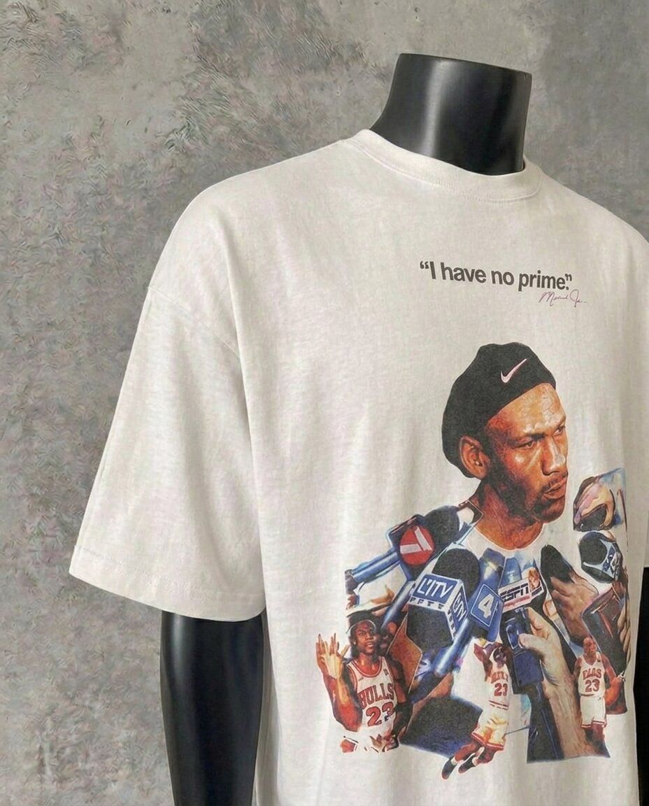 "I Had No Prime" | White Tee