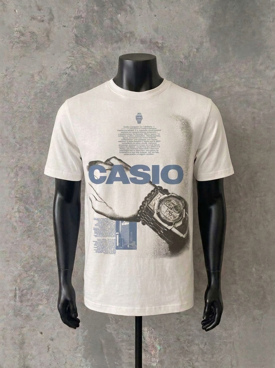 Casio | White T-Shirt