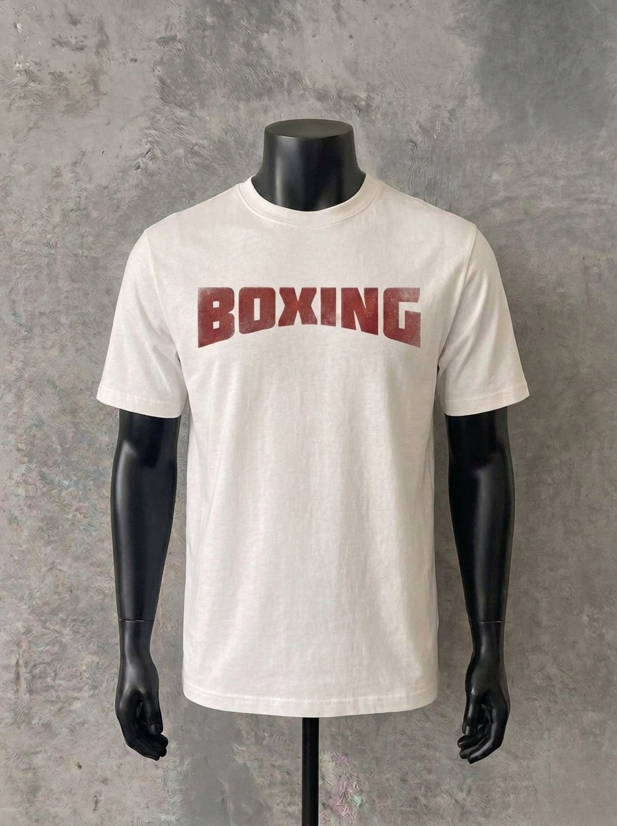 Boxen Classic | Weißes T-Shirt