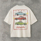 Porsche - Back Print | White Tee