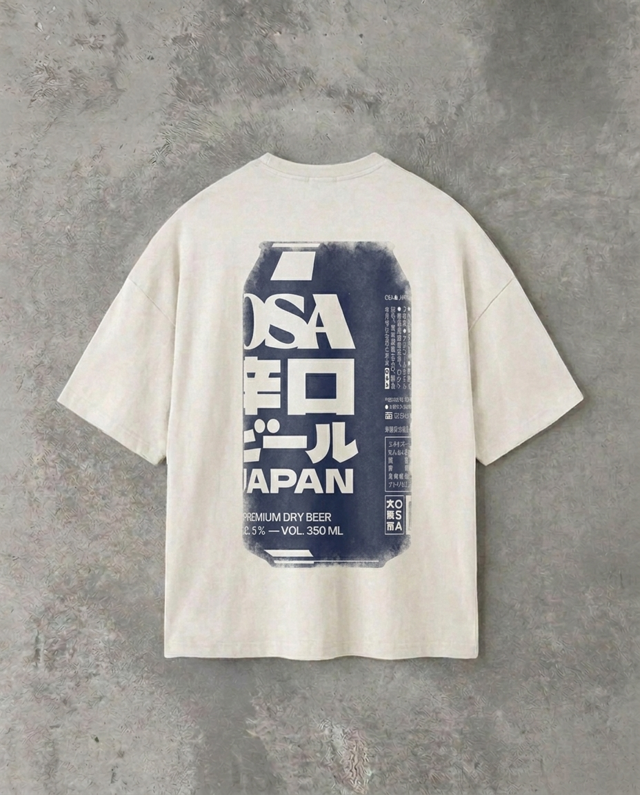 Soda Can | White Tee