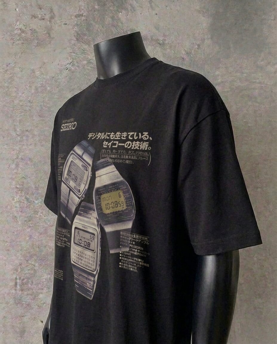 Seiko Classique | T-shirt noir