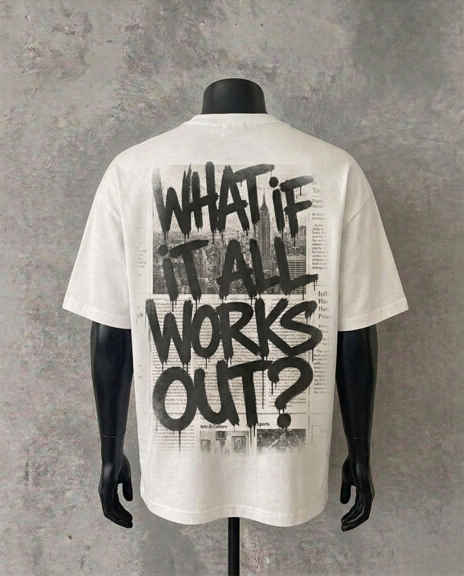 What If It All Works Out | White Tee