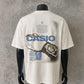 Casio Classic Double Sided | White Tee