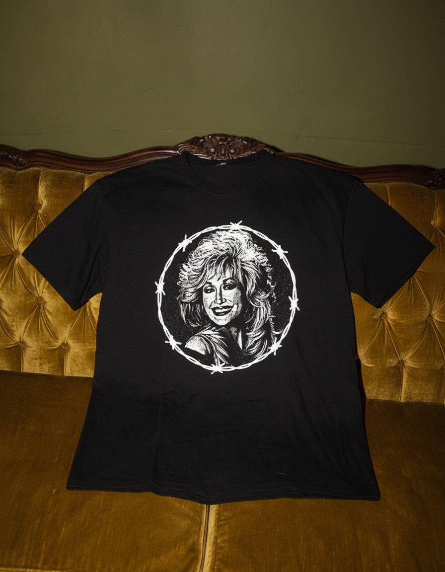 Dolly Parton Hxc Black T-Shirt