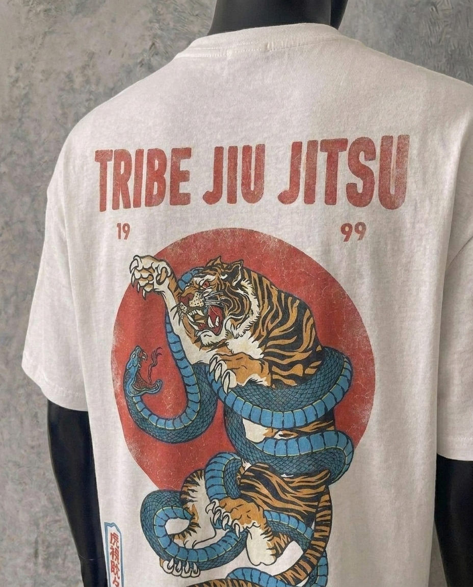 Tribe Jiu Jitsu | White Tee